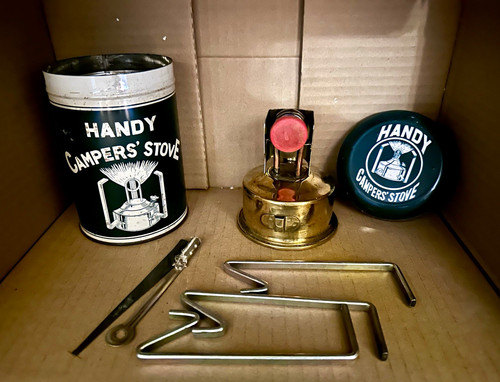 Vintage handy campers stove - vintage,